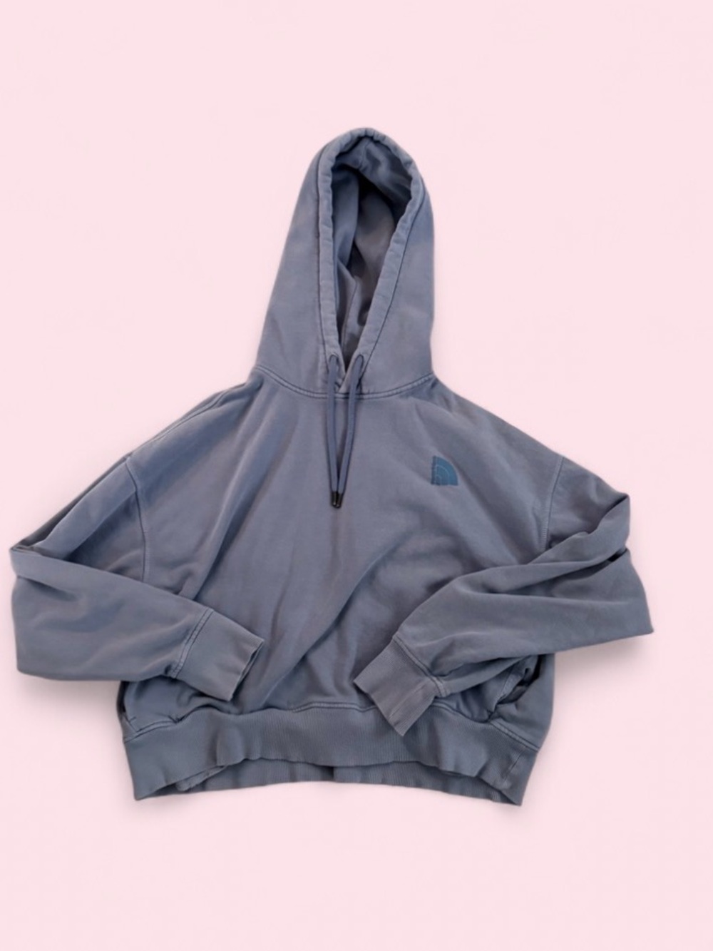 The North Face Light Blue Hooded Sweatshirt